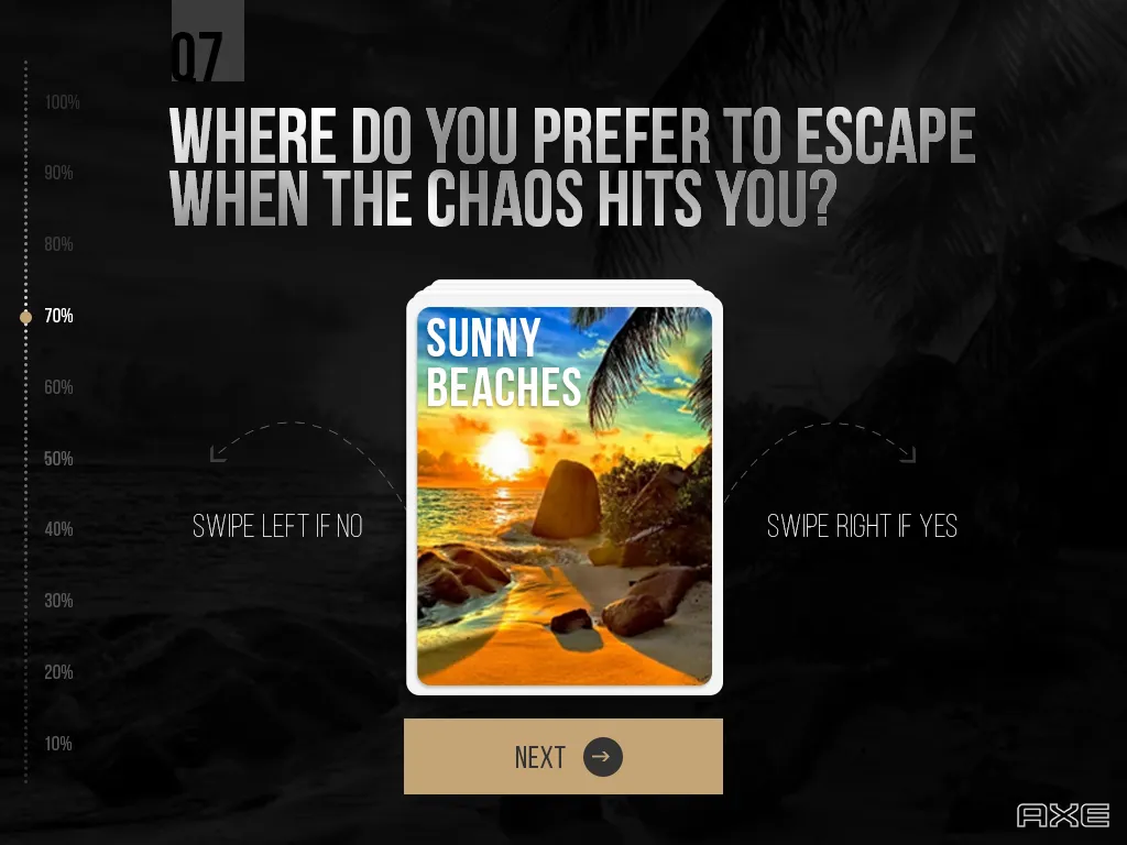 Swipe card escape question