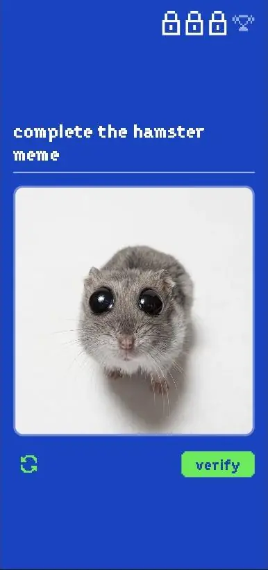 Gen Z test: complete the hamster meme
